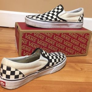 Checkered Vans